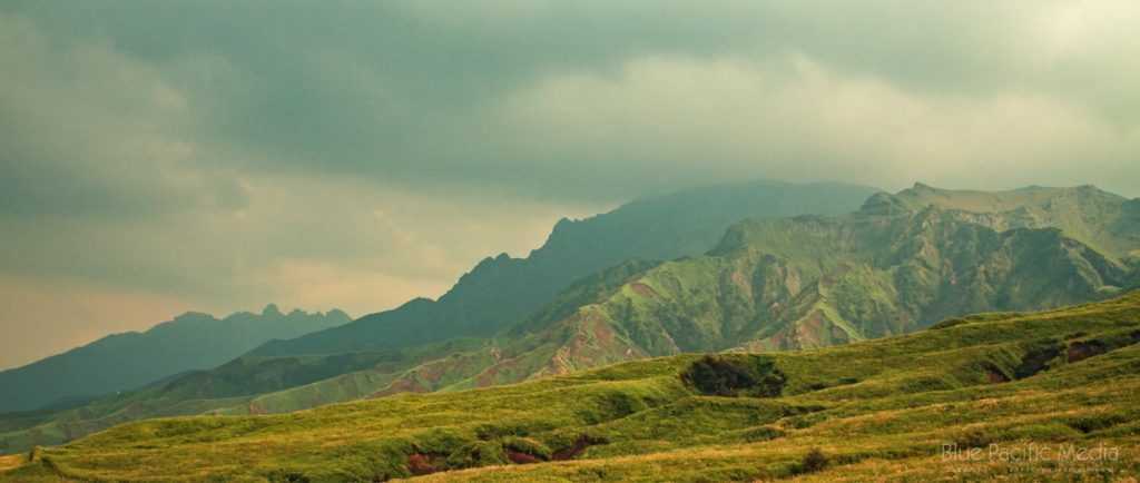 Japan's largest active volcano : Mt Aso, Kumamoto