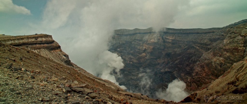 Japan's largest active volcano : Mt Aso, Kumamoto