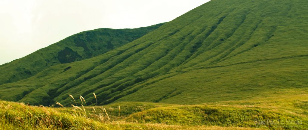 Japan's largest active volcano : Mt Aso, Kumamoto