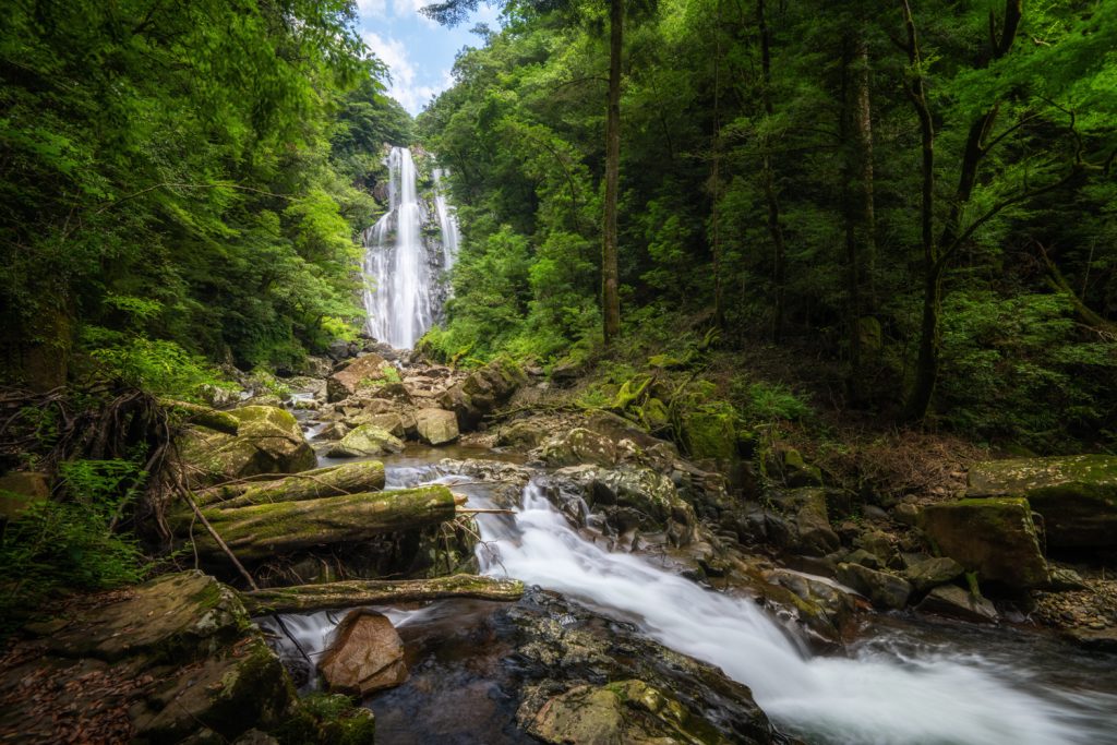  the most beautiful waterfalls in Kyushu Japan